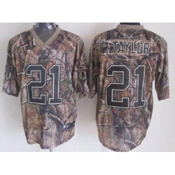 Nike Washington Redskins #21 Sean Taylor Realtree Camo Elite Jersey