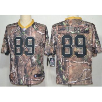 Nike Chicago Bears #89 Mike Ditka Realtree Camo Elite Jersey