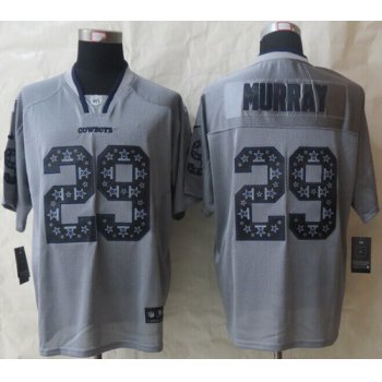 Nike Dallas Cowboys #29 DeMarco Murray Lights Out Gray Ornamented Elite Jersey