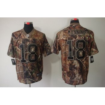 Nike Denver Broncos #18 Peyton Manning Realtree Camo Elite Jersey