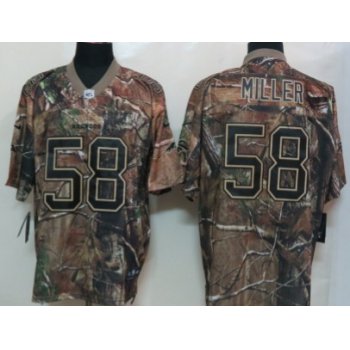 Nike Denver Broncos #58 Von Miller Realtree Camo Elite Jersey