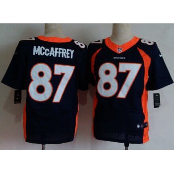 Nike Denver Broncos #87 Ed McCaffrey 2013 Blue Elite Jersey