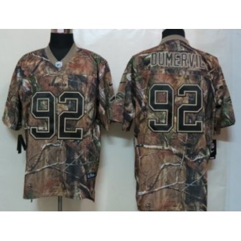 Nike Denver Broncos #92 Elvis Dumervil Realtree Camo Elite Jersey