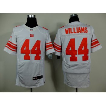 Nike New York Giants #44 Andre Williams White Elite Jersey