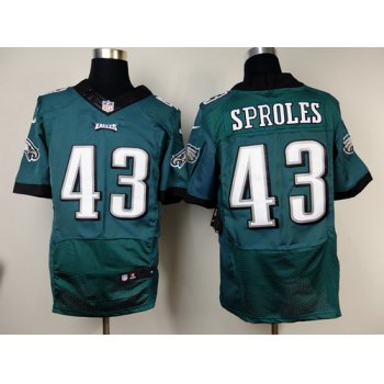 Nike Philadelphia Eagles #43 Darren Sproles 2014 Dark Green Elite Jersey