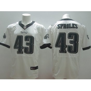 Nike Philadelphia Eagles #43 Darren Sproles 2014 White Elite Jersey