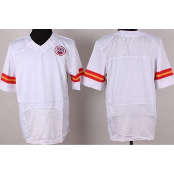 Nike Kansas City Chiefs Blank White Elite Jersey