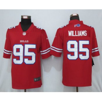 Nike Bills 95 Kyle Williams Red Color Rush Limited Jersey