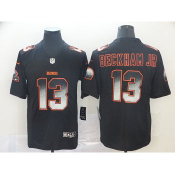 Nike Browns 13 Odell Beckham Jr. Black Arch Smoke Vapor Untouchable Limited Jersey