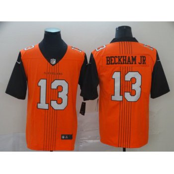 Nike Browns 13 Odell Beckham Jr. Brown City Edition Vapor Untouchable Limited Jersey