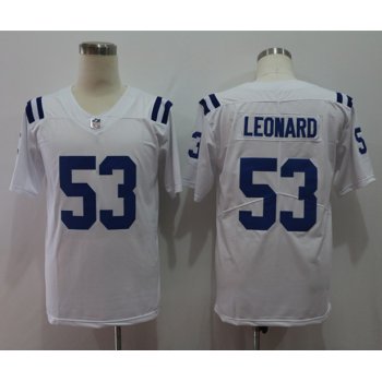 Nike Colts 53 Darius Leonard White Vapor Untouchable Limited Jersey