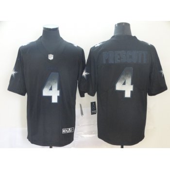 Nike Cowboys 4 Dak Prescott Black Arch Smoke Vapor Untouchable Limited Jersey