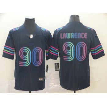 Nike Cowboys 90 Demarcus Lawrence Navy City Edition Vapor Untouchable Limited Jersey