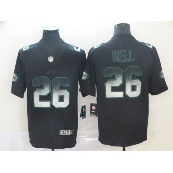 Nike Jets 26 Le'Veon Bell Black Arch Smoke Vapor Untouchable Limited Jersey