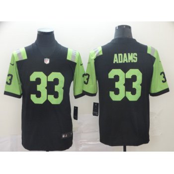 Nike Jets 33 Jamal Adams Black City Edition Vapor Untouchable Limited Jersey