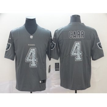 Nike Raiders 4 Derek Carr Gray Camo Vapor Untouchable Limited Jersey