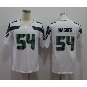 Nike Seahawks 54 Bobby Wagner White Vapor Untouchable Limited Jersey