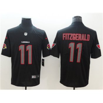 Nike Arizona Cardinals #11 Larry Fitzgerald Black Impact Limited Jersey