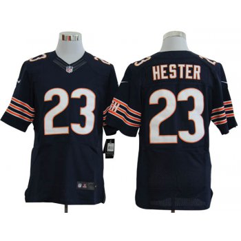 Size 60 4XL-Devin Hester Chicago Bears #23 Blue Stitched Nike Elite NFL Jerseys