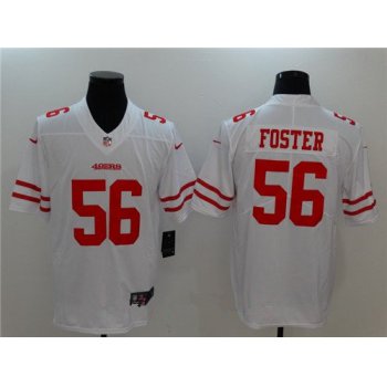 Men's San Francisco 49ers #56 Reuben Foster White 2017 Vapor Untouchable Stitched NFL Nike Limited Jersey