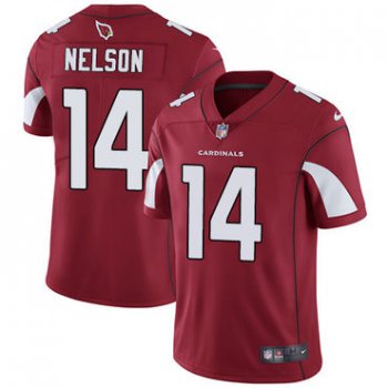 Nike Arizona Cardinals #14 J.J. Nelson Red Team Color Men's Stitched NFL Vapor Untouchable Limited Jersey