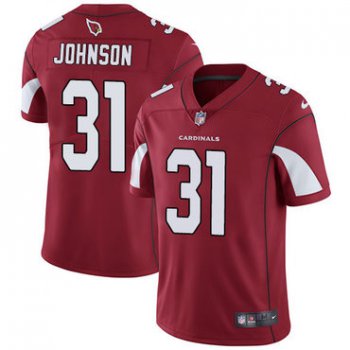 Nike Arizona Cardinals #31 David Johnson Red Team Color Men's Stitched NFL Vapor Untouchable Limited Jersey