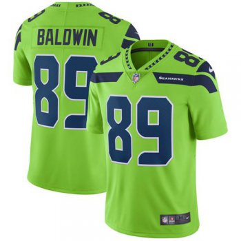 Nike Seattle Seahawks #89 Doug Baldwin Green Men's Stitched NFL Limited Rush Jersey