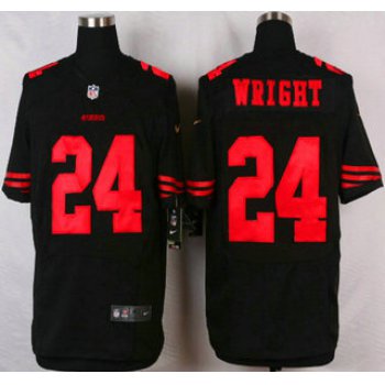 San Francisco 49ers #24 Shareece Wright 2015 Nike Black Elite Jersey