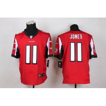 Men's Atlanta Falcons #11 Julio Jones Nike Red Elite Jersey