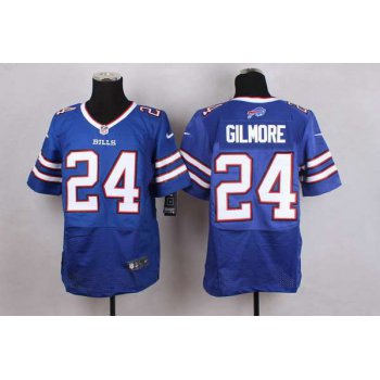 Men's Buffalo Bills #24 Stephon Gilmore 2013 Nike Light Blue Elite Jersey