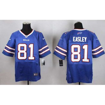 Men's Buffalo Bills #81 Marcus Easley 2013 Nike Light Blue Elite Jersey