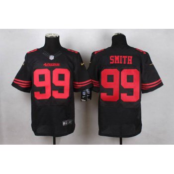 Men's San Francisco 49ers #99 Aldon Smith 2015 Nike Black Elite Jersey