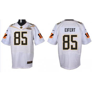 Men's Cincinnati Bengals #85 Tyler Eifert White 2016 Pro Bowl Nike Elite Jersey