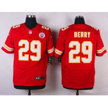 Men's Kansas City Chiefs #29 Eric Berry Red Team Color NFL Nike Elite Jersey