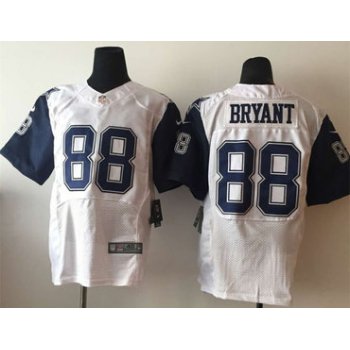 Nike Cowboys 88 Dez Bryant White Color Rush Elite Jersey