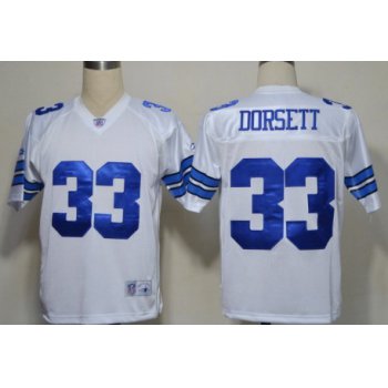 Dallas Cowboys #33 Tony Dorsett White Legend Jersey