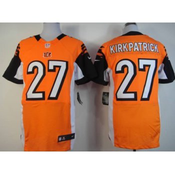 Nike Cincinnati Bengals #27 Dre Kirkpatrick Orange Elite Jersey