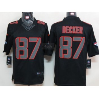 Nike Denver Broncos #87 Eric Decker Black Impact Limited Jersey