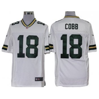 Nike Green Bay Packers #18 Randall Cobb White Limited Jersey