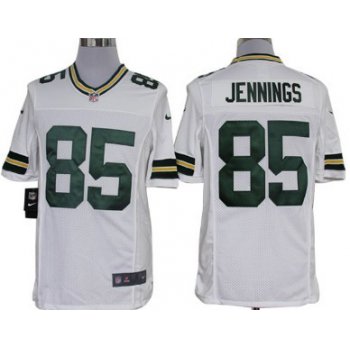 Nike Green Bay Packers #85 Greg Jennings White Limited Jersey