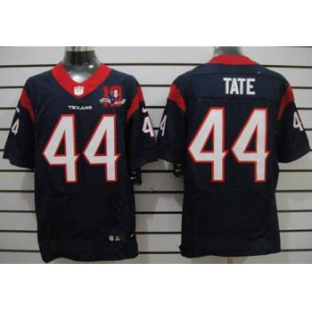 Nike Houston Texans #44 Ben Tate Blue Elite Jersey