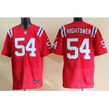 Nike New England Patriots #54 Donta Hightower Red Elite Jersey