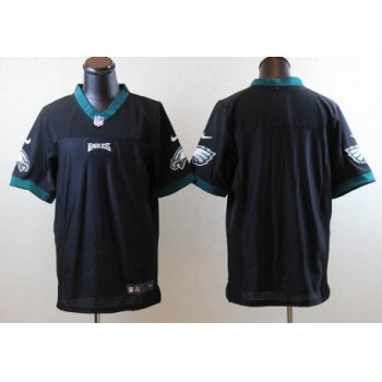 Nike Philadelphia Eagles Blank Black Elite Jersey