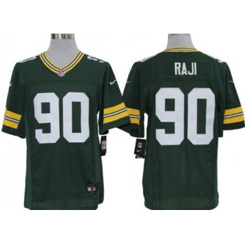 Nike Green Bay Packers #90 B.J. Raji Green Limited Jersey