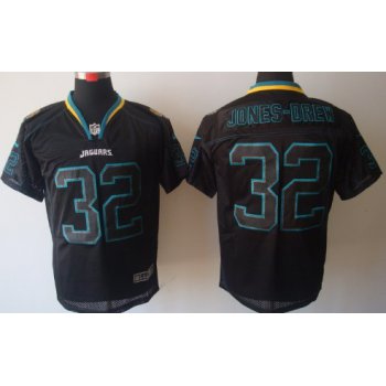 Nike Jacksonville Jaguars #32 Maurice Jones-Drew Lights Out Black Elite Jersey