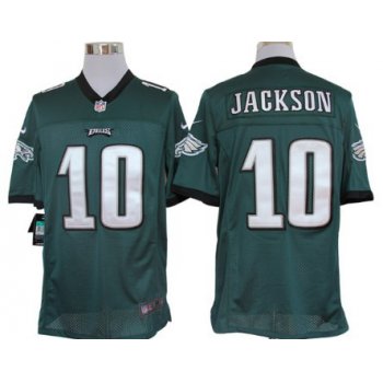 Nike Philadelphia Eagles #10 DeSean Jackson Dark Green Limited Jersey