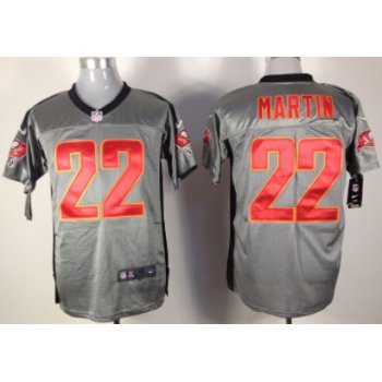 Nike Tampa Bay Buccaneers #22 Doug Martin Gray Shadow Elite Jersey