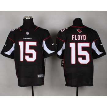 Nike Arizona Cardinals #15 Michael Floyd Black Elite Jersey