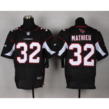 Nike Arizona Cardinals #32 Tyrann Mathieu Black Elite Jersey