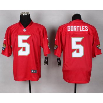 Nike Jacksonville Jaguars #5 Blake Bortles 2014 QB Red Elite Jersey